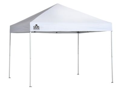 Quik Shade 10 x 10 x 1ft. White Straight Leg Marketplace Canopy