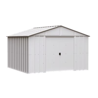 Arrow 8 x 10 x 6ft., Eggshell Steel Storage Shed