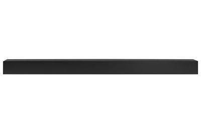 Pearl Mantels The Tyler 60 in. Shelf MDF Black Paint
