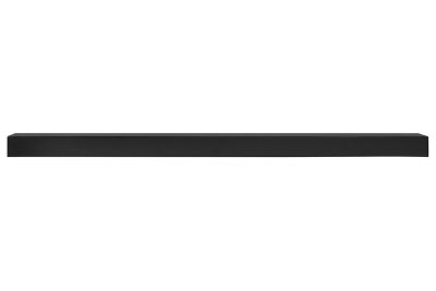 Pearl Mantels The Tyler 84 in. Shelf MDF Black Paint