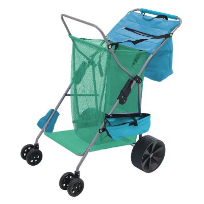 RIO 2 x 3 x 3ft. Blue Multi-Use Utility Cart