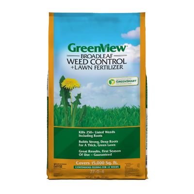 GreenView Broadleaf Weed Control plus Lawn Fertilizer 15M