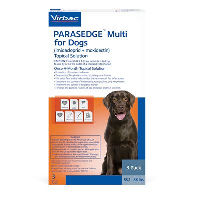 PARASEDGE Multi for Dogs, Imidacloprid + Moxidectin, Topical Solution