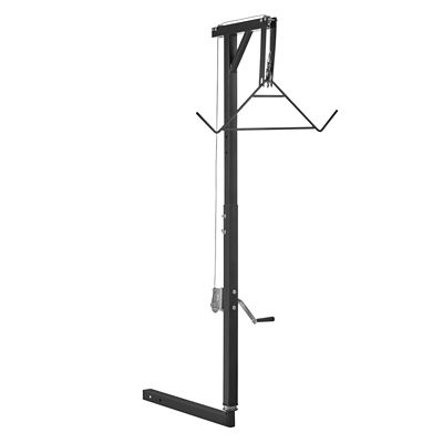 Trustmade Truck Hitch Game Hoist, 300 lb. Deer Hoist with 2 in. Receiver, 360 deg. Swivel & Adjustable Height, Gambrel Winch
