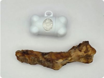 All American Canine Ostrich Runners, Large Toe Bone