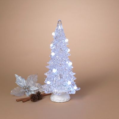 Gerson International Multi Function Acrylic Christmas Tree Light 14.7 in. with Remote