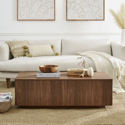 Hudson&Canal Paxton 48 in. Wide Rectangular Coffee Table at Tractor ...