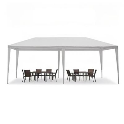 Modern Muse 10 x 20ft. Outdoor Garden Gazebo Wedding Party Tent Canopy Marquee without Sidewalls