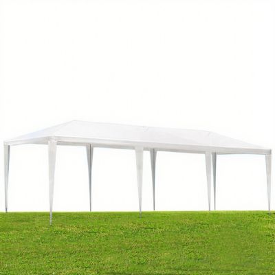 Modern Muse 10 x 30ft. Outdoor Garden Gazebo Wedding Party Tent Canopy Marquee without Sidewalls