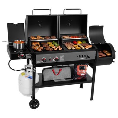 Royal Gourmet Piezo Ignition, Spacious Bottom Shelf, Two Large Wheels, Ideal for Patio Grilling and Backyard Cooking