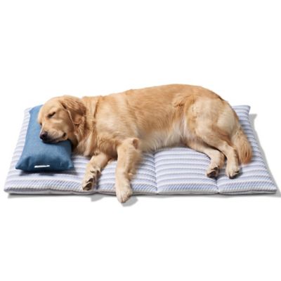Furvii Summer Cooling Pet Bed Mat with Neck Pillow