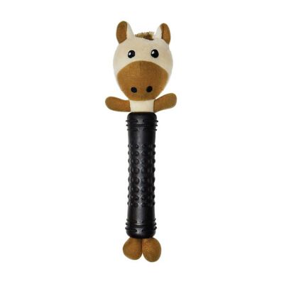 Best Furry Friends Horse Plush and Treat Pockets Dog Toy