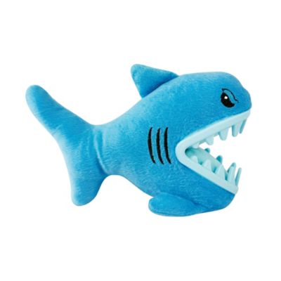 Best Furry Friends Interactive Shark Dog Toy with Treat Pocket