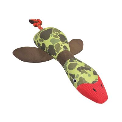 Best Furry Friends Duck Plush Dog Toy with Rope