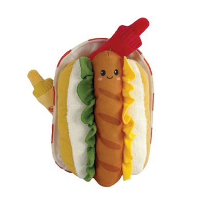 Best Furry Friends Hotdog Hide and Seek Puzzle Dog Toy