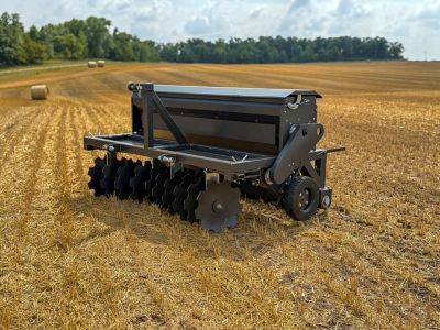 Field Tuff 3 Point Disc Seeder Cultipacker Combo