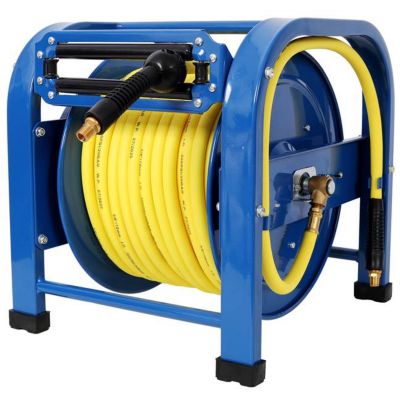 XPOTOOL Retractable Air Hose Reel, 3/8 in. x 100 ft., 300 PSI