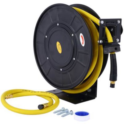 TMB Retractable Air Reel 3/8 in. x 50 ft. Max 300 PSI