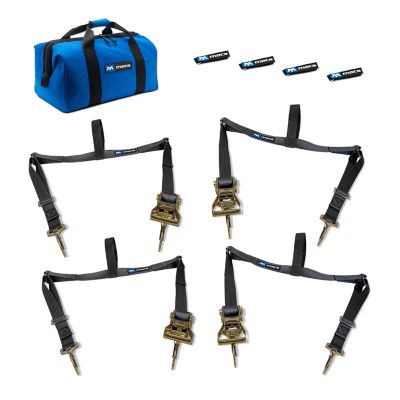 Mac's Custom Tie-Downs Large Adjustable UTV Tire Net Pack - Fits Tires Up to 35