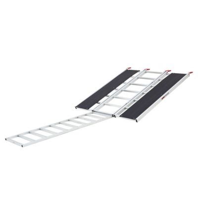 Black Ice 5 ft. x 54 in. Snowmobile Ramp, Extension, 1,500 lb. Cap, Folding