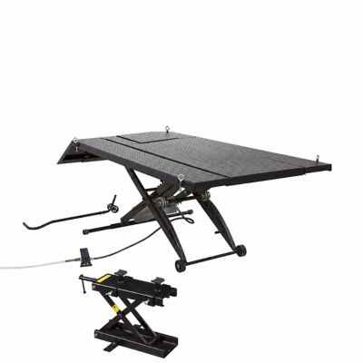 Black Widow ATV Lift Table with 4-Wheeler Center Jack
