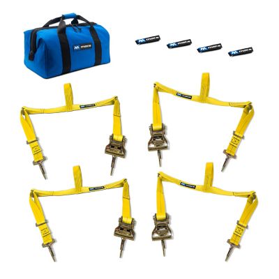 Mac's Custom Tie-Downs Large Adjustable UTV Tire Net Pack - Fits Tires Up to 35