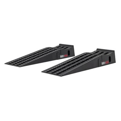 Black Widow Car Service Ramps for Oil Change, 7,500 lb. GAWR, 6.5 in. Lift