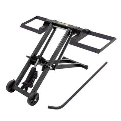 Guardian Industrial Products Lawn Mower Lift Jack, Hydraulic, 500 lb Cap Steel 27