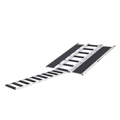 Black Ice 5 ft. x 54 in. Snowmobile Ramp, Extension, Stud Protectors 1,500 lb. Cap