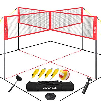 Teamson Select 4 Square Volleyball Set