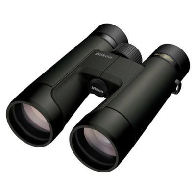 Nikon Prostaff P7 12x50 Binoculars with Neck Strap, Case, and Caps