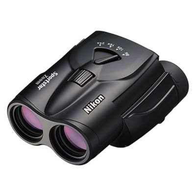 Nikon Sportstar Zoom 8-24x25 Binoculars with Neck Strap, Case, and Lens Covers