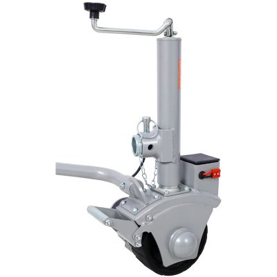 Trustmade Electric Trailer Dolly, 5000 lb. Towing, 350 W 12 V Jockey Wheel, 22 ft/min Moving, 8 in. Rubber Tire