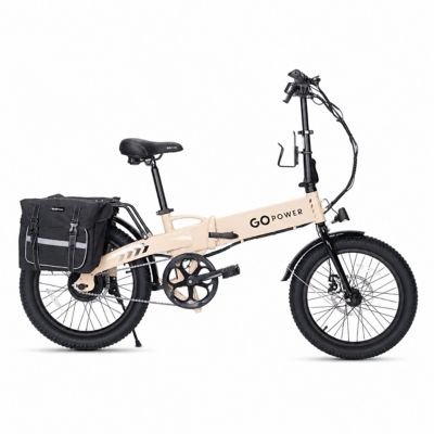 GoPowerBike GoLite Folding Electric Bike, Sand
