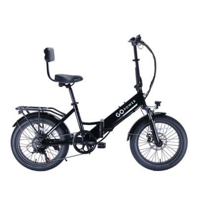 GoPowerBike GoCurv Foldable Electric Bike, Black
