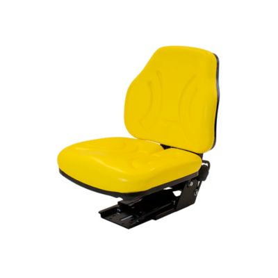 Uni Pro Big Farmer Suspension Seat Assembly Yellow Vinyl