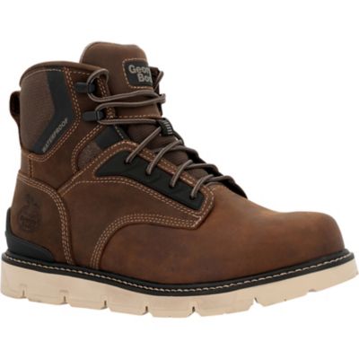 Georgia Boot Men's Carbon Flex 6 in. Moc-Toe with Carbon Toe, 14 W ...