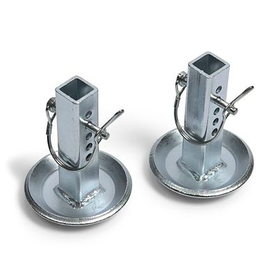 Warn Snow Plow Skid Shoe for ProVantage, Mushroom Style, Set of 2, 80475