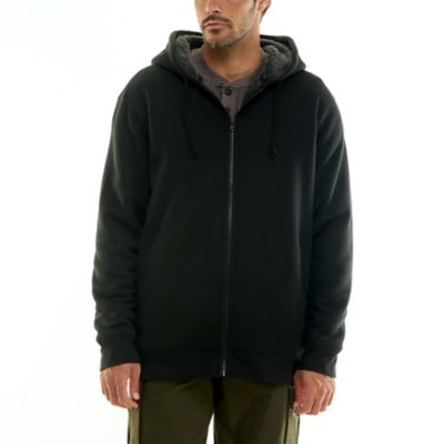 Hallstatt Workwear Men's Sherpa-Bonded Thermal Knit Hooded Jacket