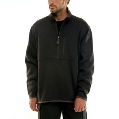 Hallstatt Workwear Men's Sweater Fleece Half Zip Pullover
