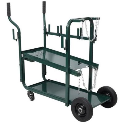 TMB Heavy Duty Rolling Welding Cart, Green