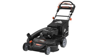 Yard Force 30 in. Briggs & Stratton 223cc Gas Self-Propelled Lawn Mower, Dual-Blade, 3 in 1, Blade Brake System, Smart Pace