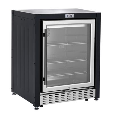 Feasto 24 in. Modular Outdoor Kitchen Refrigerator Cabinet with Stainless Steel Top