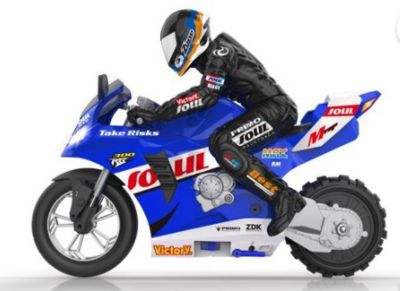 Blugold Lux 1:6 Stunt motorcycle, Blue