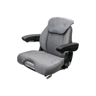 Uni Pro Case Int Swivel Command Arm Seat Assy, Gray Fabric at Tractor ...