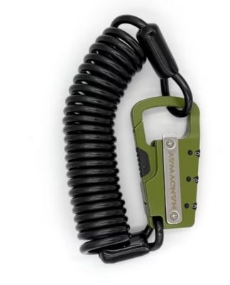 Blugold Lux Padlock with Opener, Green