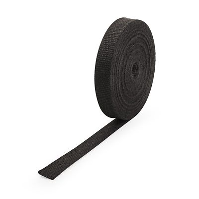 Thermo Tec Exhaust Insulating Wrap, 50 ft. Roll, 1 in. Wide, Graphite Black, 11021