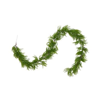 Nearly Natural Artificial Real Touch Cedar Garland