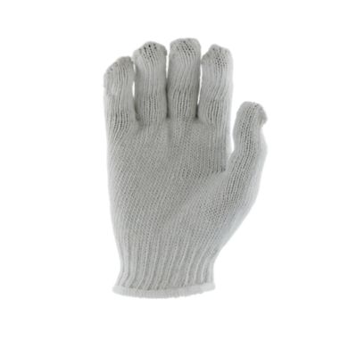 Image showing  Men's String Knitted Work Gloves, 12-Pairs
