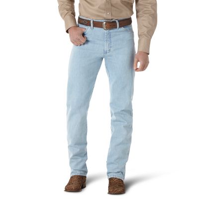 Image showing  Men's Classic Fit High-Rise Cowboy Cut Denim Jeans